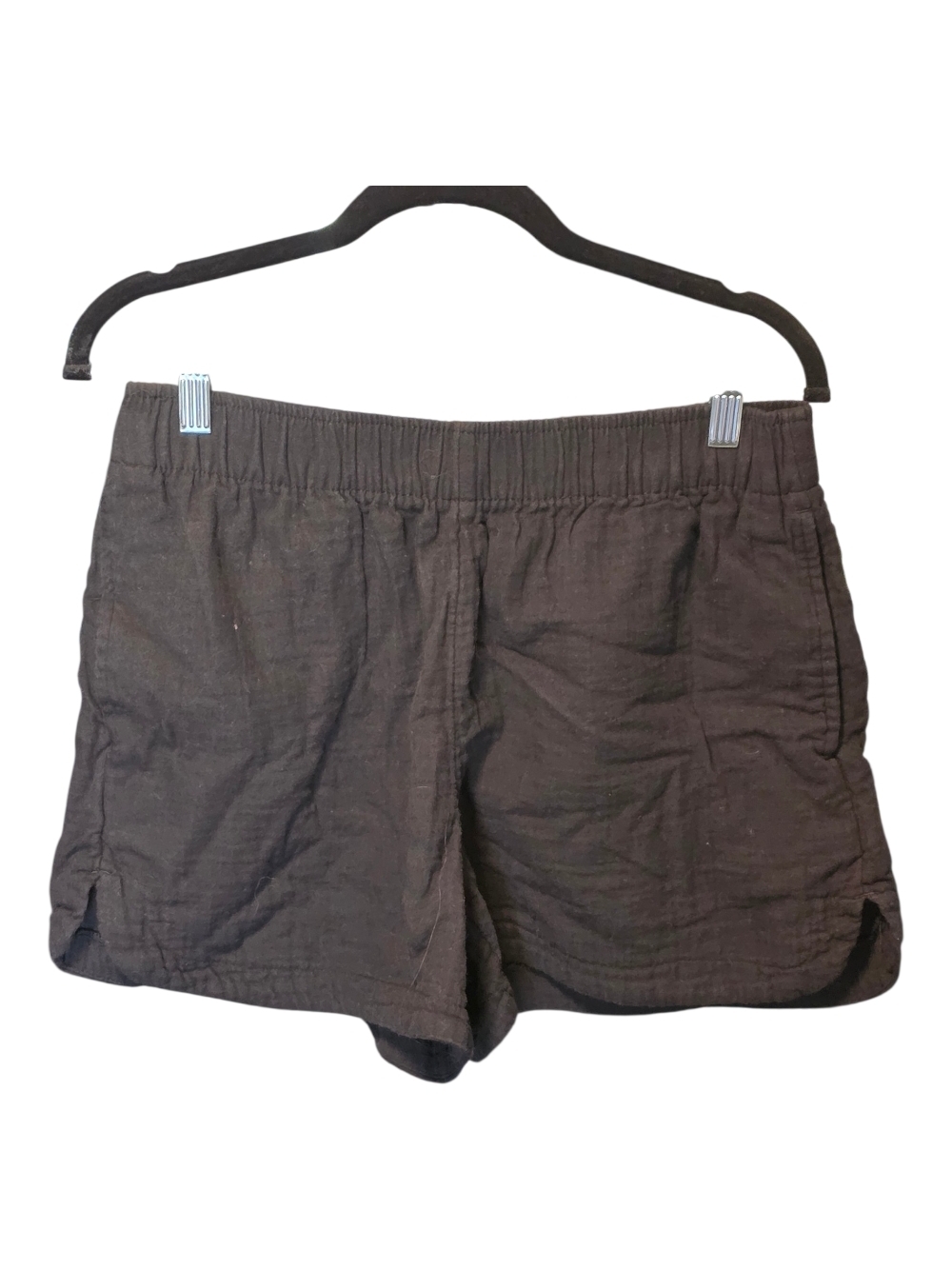 Old Navy Black Elastic-Waist Athletic Shorts
